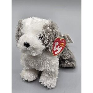 Ty Beanie Baby - HERDER the Sheepdog / Dog 6"  Plush Stuffed Animal‎ Toy